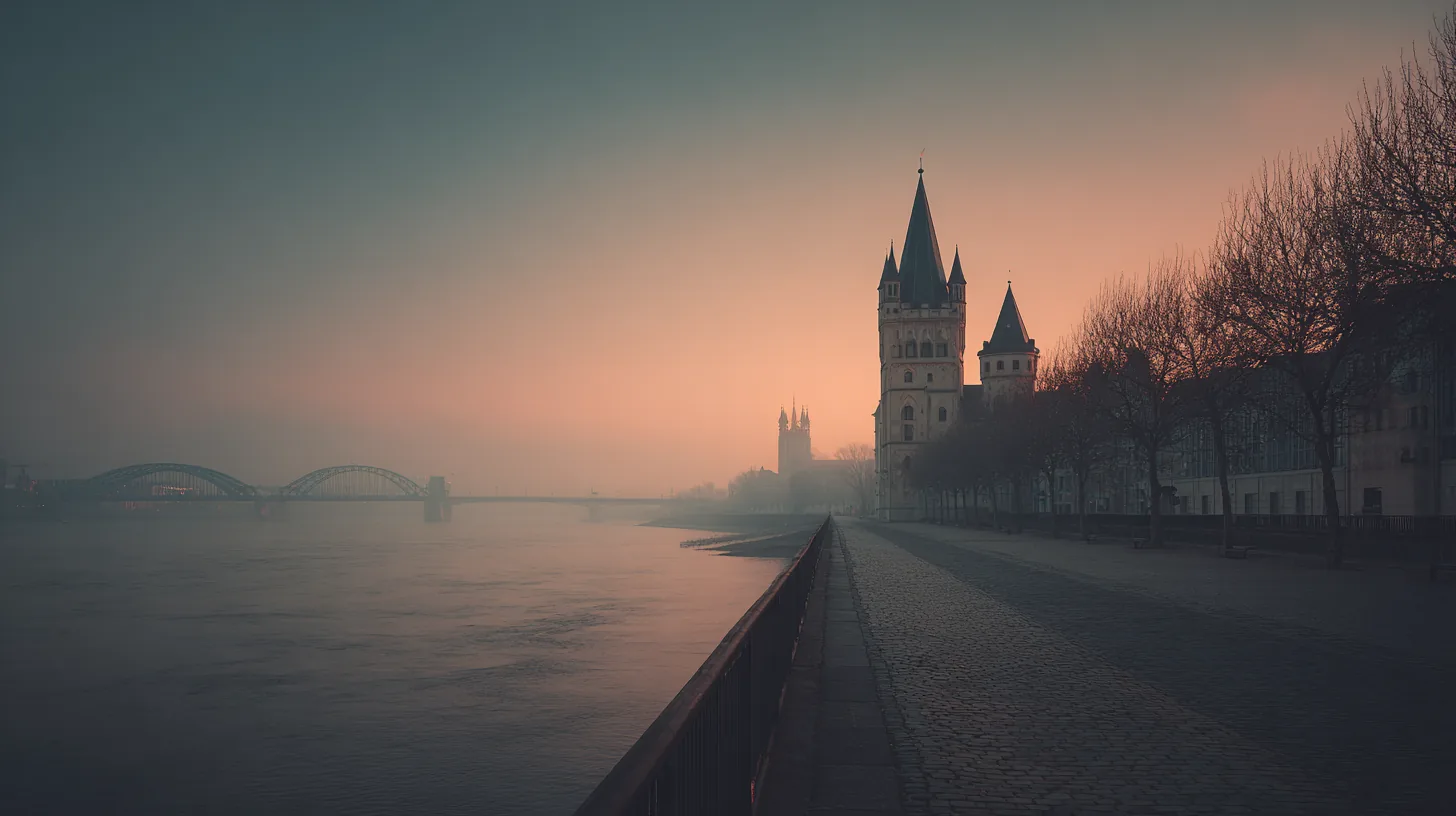 Rhine River Promenade